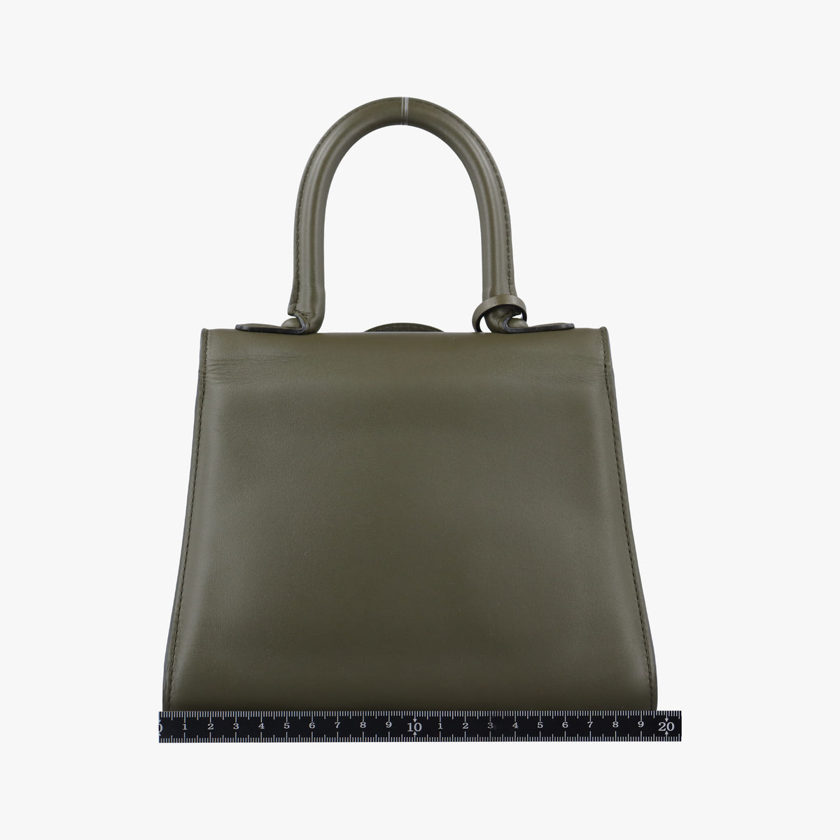 Pre-owned Delvaux Brillant Mini Green leather  shoulderbag | stylenewstar