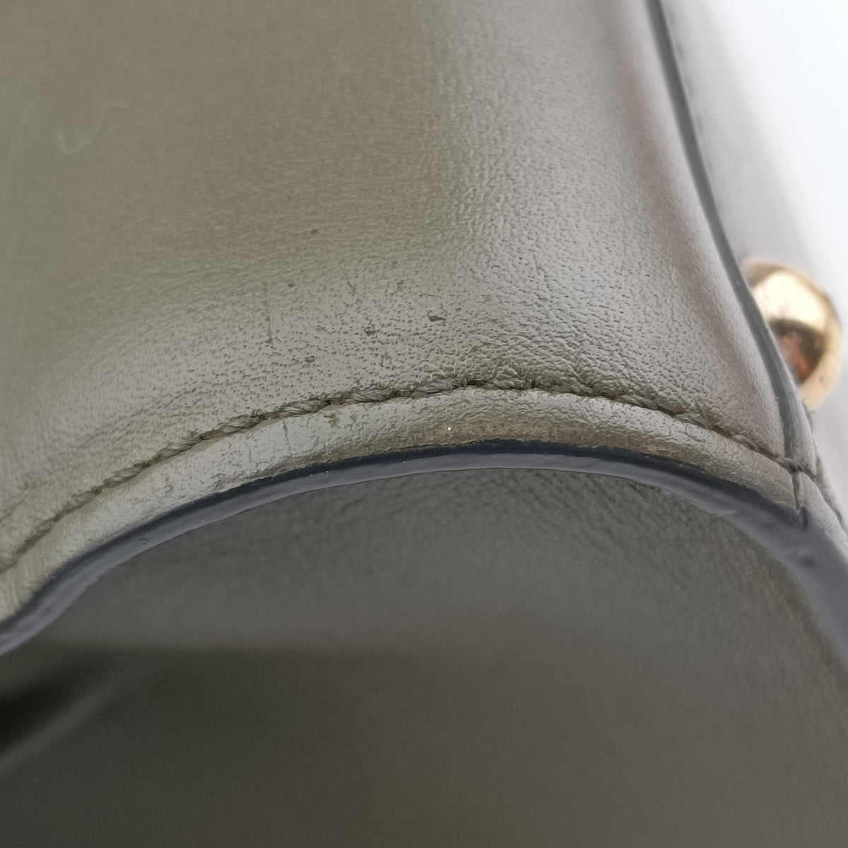 Pre-owned Delvaux Brillant Mini Green leather  shoulderbag | stylenewstar