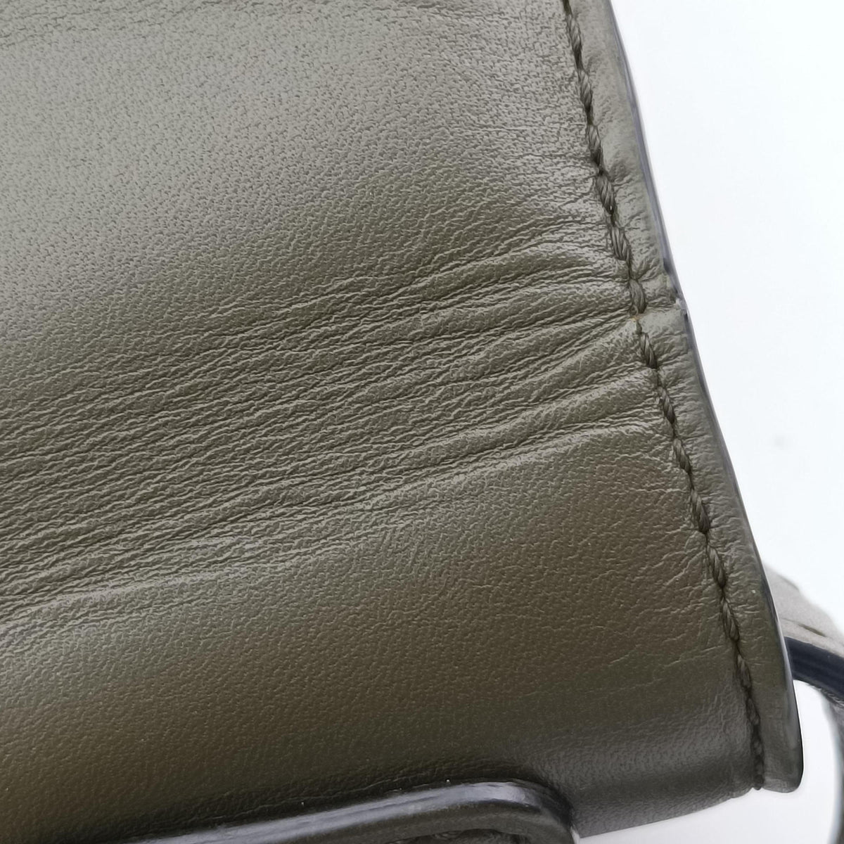 Pre-owned Delvaux Brillant Mini Green leather  shoulderbag | stylenewstar