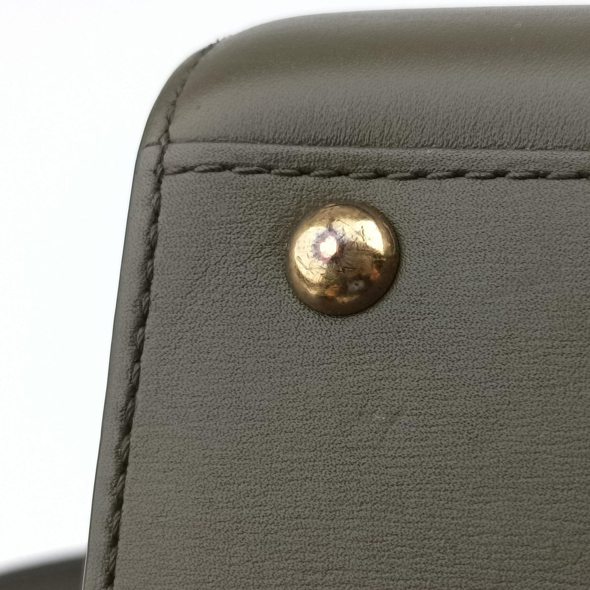 Pre-owned Delvaux Brillant Mini Green leather  shoulderbag | stylenewstar