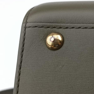 Pre-owned Delvaux Brillant Mini Green leather  shoulderbag | stylenewstar