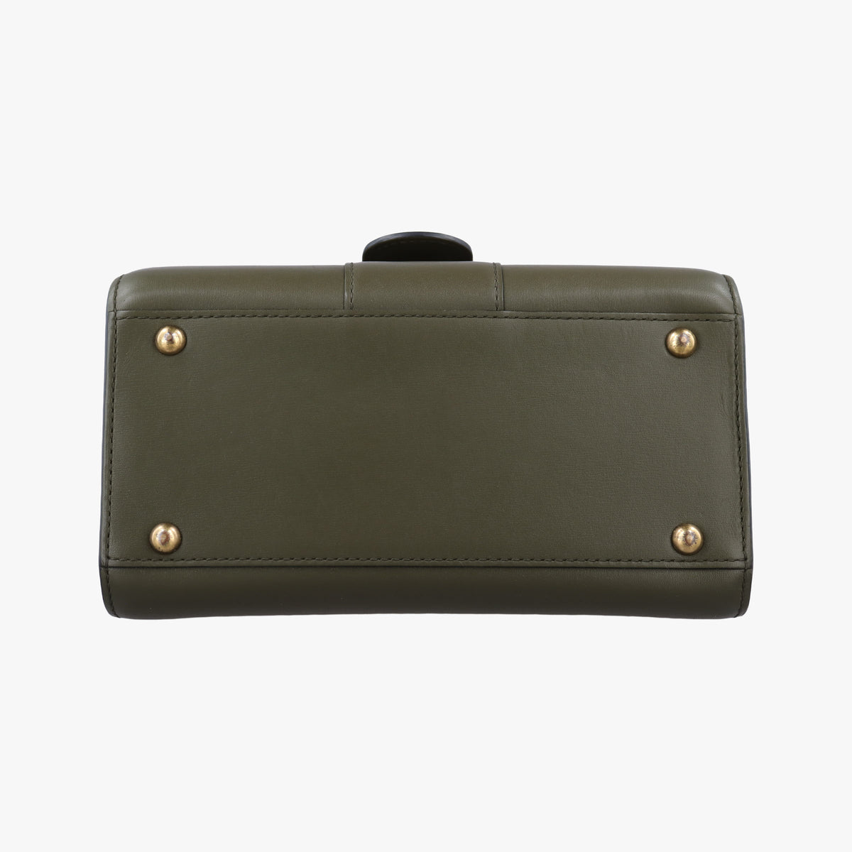 Pre-owned Delvaux Brillant Mini Green leather  shoulderbag | stylenewstar