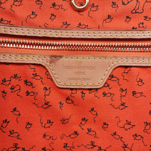 Pre-owned Louis Vuitton Neverfull MM Catogram Brown Monogram canvas M44441 handbag | stylenewstar