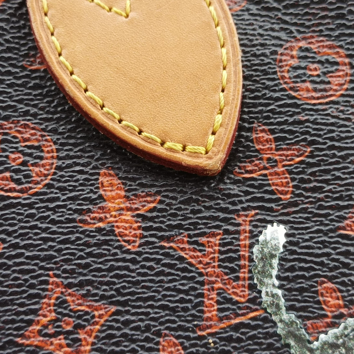 Pre-owned Louis Vuitton Neverfull MM Catogram Brown Monogram canvas M44441 handbag | stylenewstar