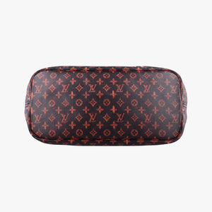 Pre-owned Louis Vuitton Neverfull MM Catogram Brown Monogram canvas M44441 handbag | stylenewstar