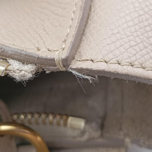 Pre-owned Celine Belt Mini Beige Leather  shoulderbag | stylenewstar