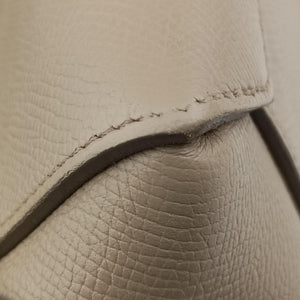 Pre-owned Celine Belt Mini Beige Leather  shoulderbag | stylenewstar