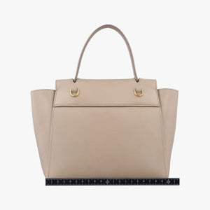 Pre-owned Celine Belt Mini Beige Leather  shoulderbag | stylenewstar