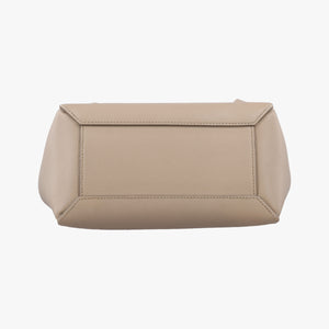 Pre-owned Celine Belt Mini Beige Leather  shoulderbag | stylenewstar