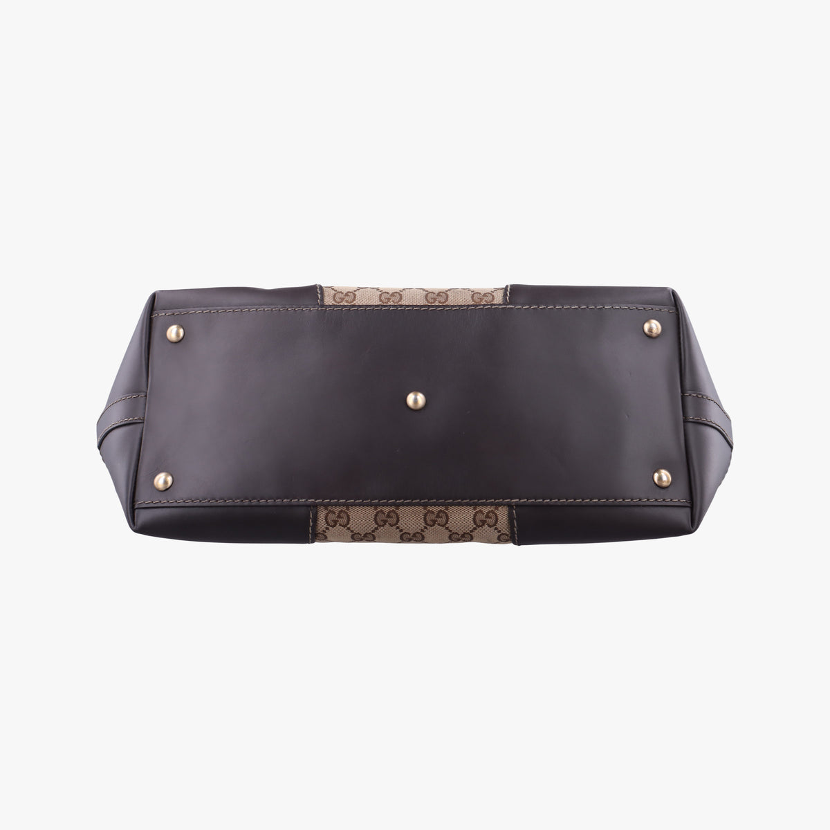 Secondhand Gucci Lovely Brown Canvas×Leather 257071 handbag | stylenewstar