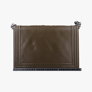 Secondhand Chanel BOY CHANEL Brown Leather A66711 shoulderbag | stylenewstar