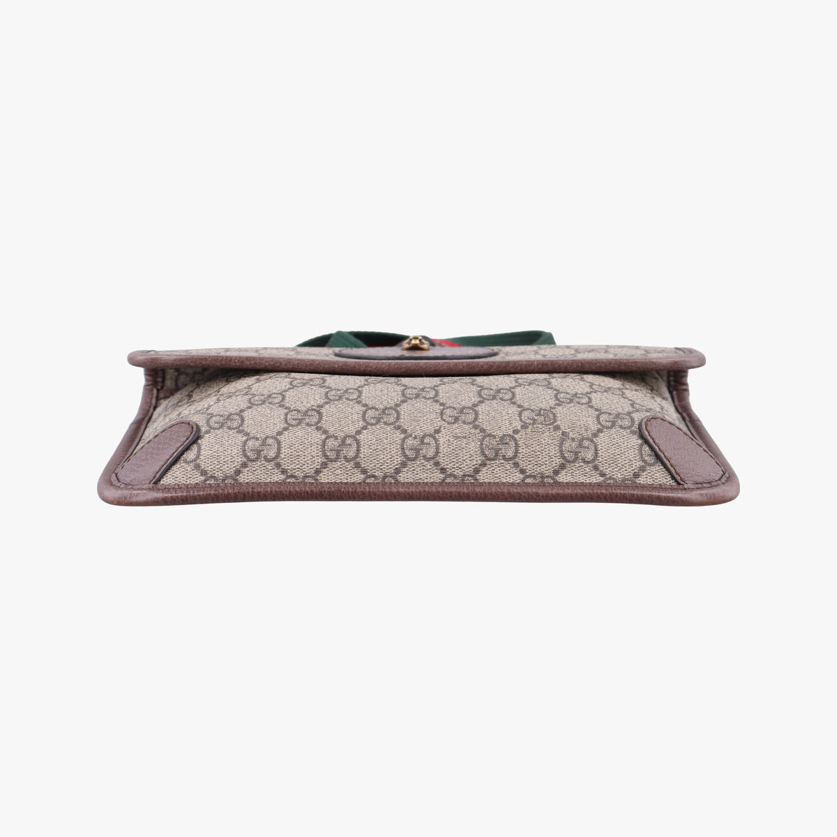 Pre-owned Gucci NEO VINTAGE GG Supreme beige×Brown PVC coated canvas×Leather 493930 bum bag/waist bag | stylenewstar