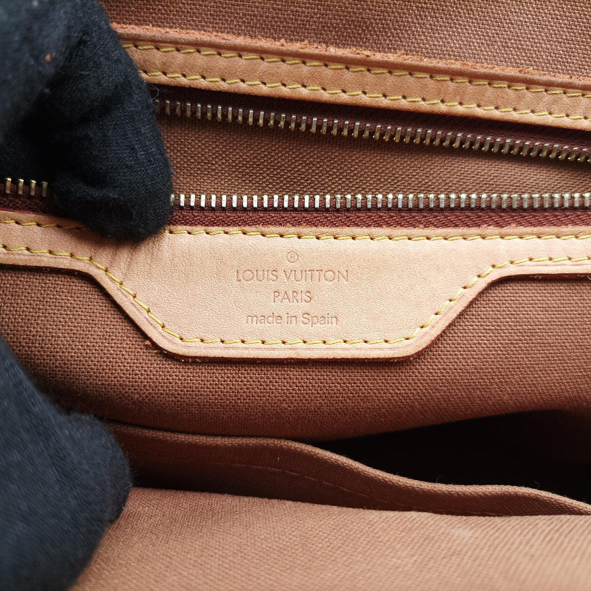 Pre-owned Louis Vuitton ABBESSES brown Monogram Canvas M45257 crossbodybag | stylenewstar