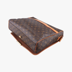 Pre-owned Louis Vuitton ABBESSES brown Monogram Canvas M45257 crossbodybag | stylenewstar