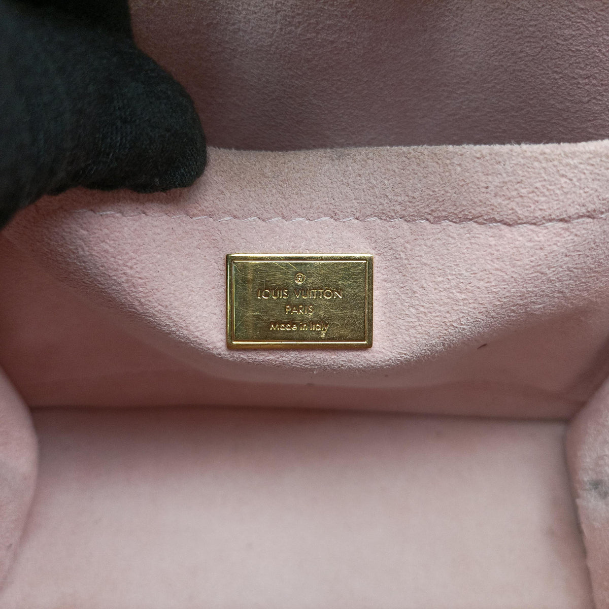 Pre-owned Louis Vuitton Spring Street PM ROSE BALLERINE Vernis×Monogram Canvas M90468 shoulderbag | stylenewstar