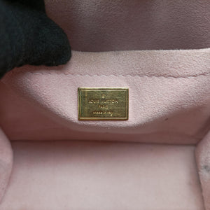 Pre-owned Louis Vuitton Spring Street PM ROSE BALLERINE Vernis×Monogram Canvas M90468 shoulderbag | stylenewstar