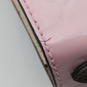 Pre-owned Louis Vuitton Spring Street PM ROSE BALLERINE Vernis×Monogram Canvas M90468 shoulderbag | stylenewstar