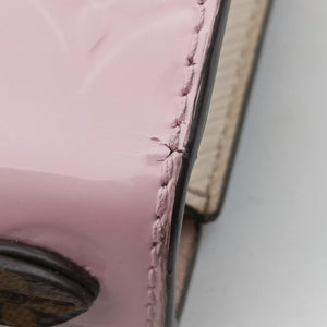Pre-owned Louis Vuitton Spring Street PM ROSE BALLERINE Vernis×Monogram Canvas M90468 shoulderbag | stylenewstar