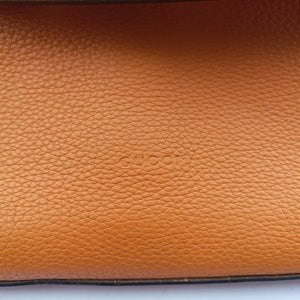 Secondhand Gucci Bamboo Daily Orange Leather 370831 shoulderbag | stylenewstar