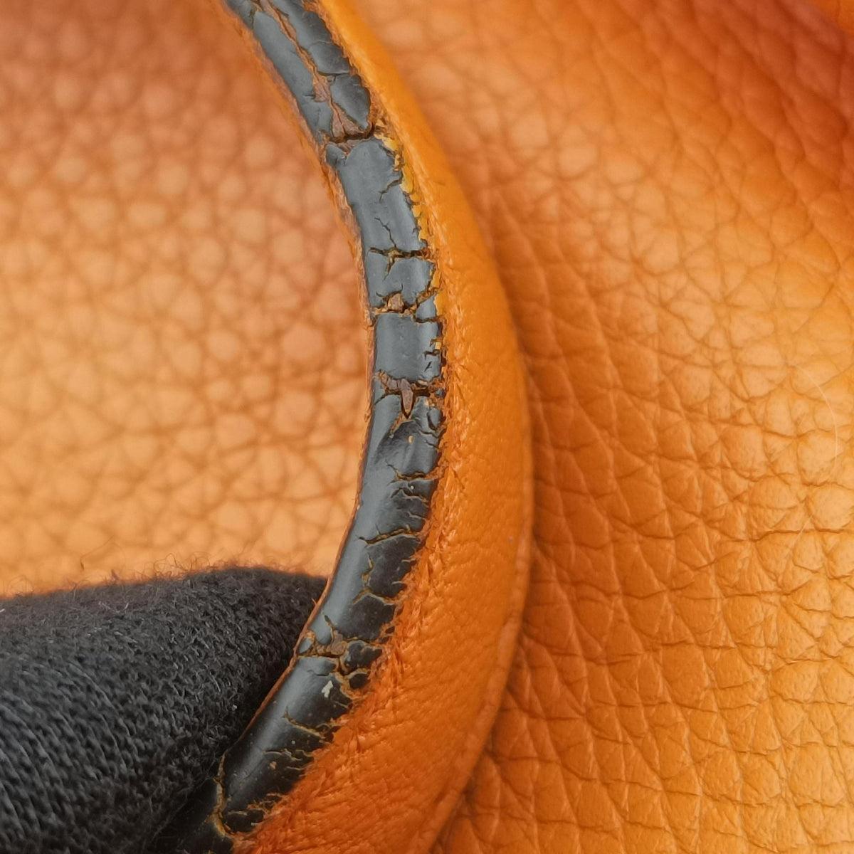 Secondhand Gucci Bamboo Daily Orange Leather 370831 shoulderbag | stylenewstar