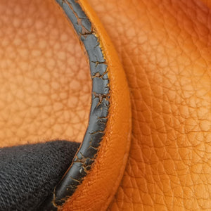 Secondhand Gucci Bamboo Daily Orange Leather 370831 shoulderbag | stylenewstar