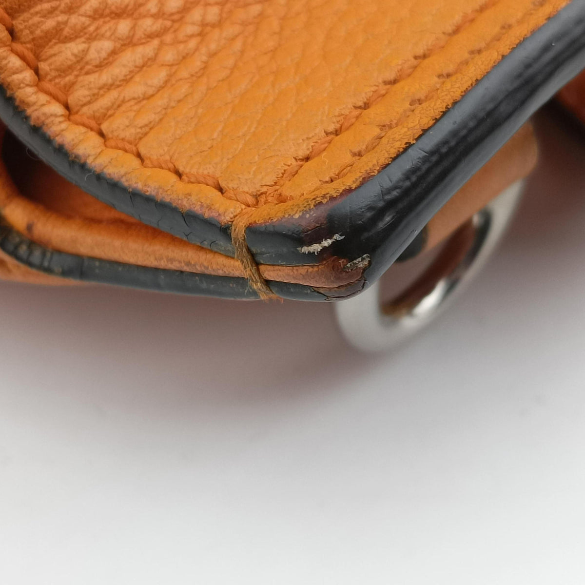 Secondhand Gucci Bamboo Daily Orange Leather 370831 shoulderbag | stylenewstar