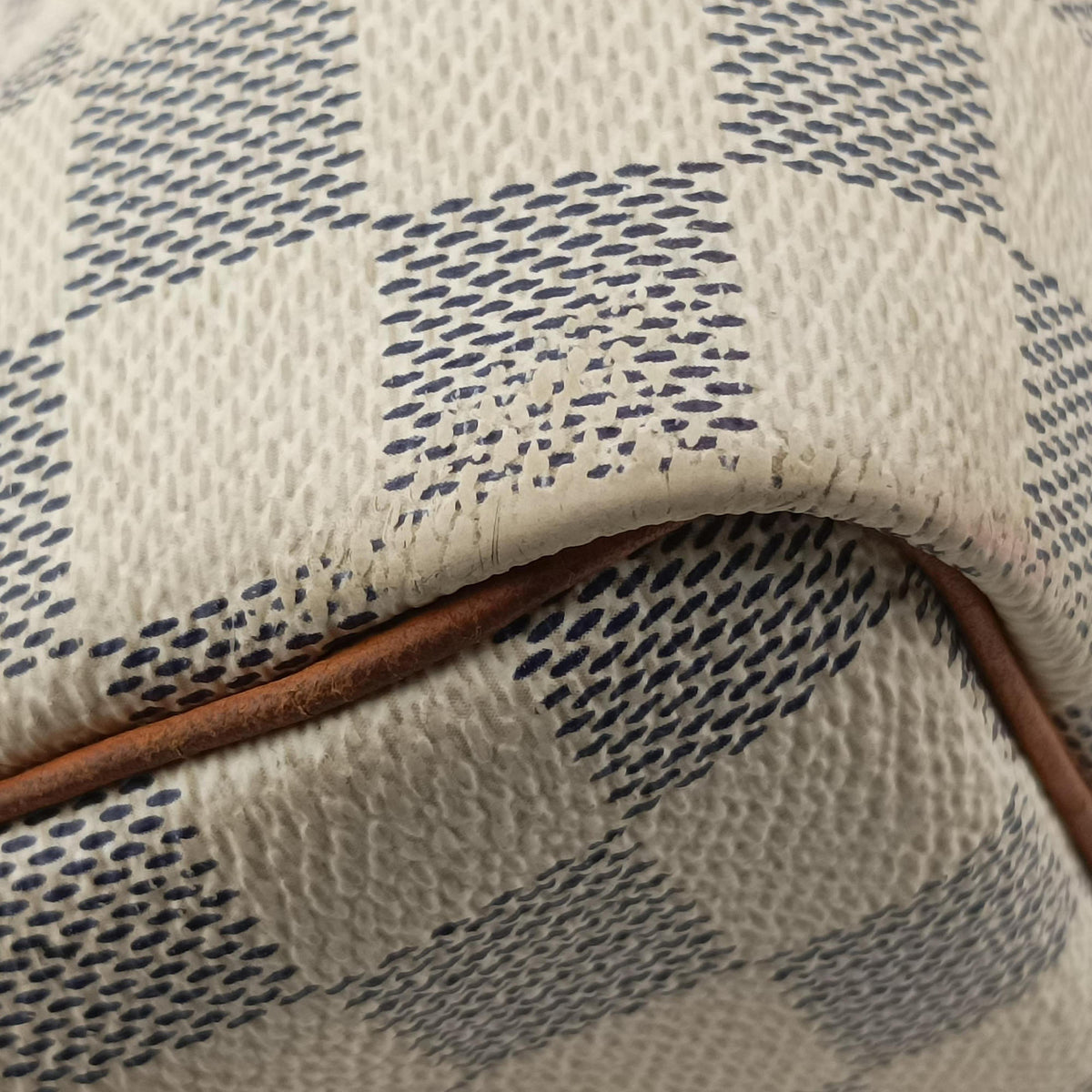 Pre-owned Louis Vuitton Speedy 25 AZUR Damier Canvas N41534 handbag | stylenewstar