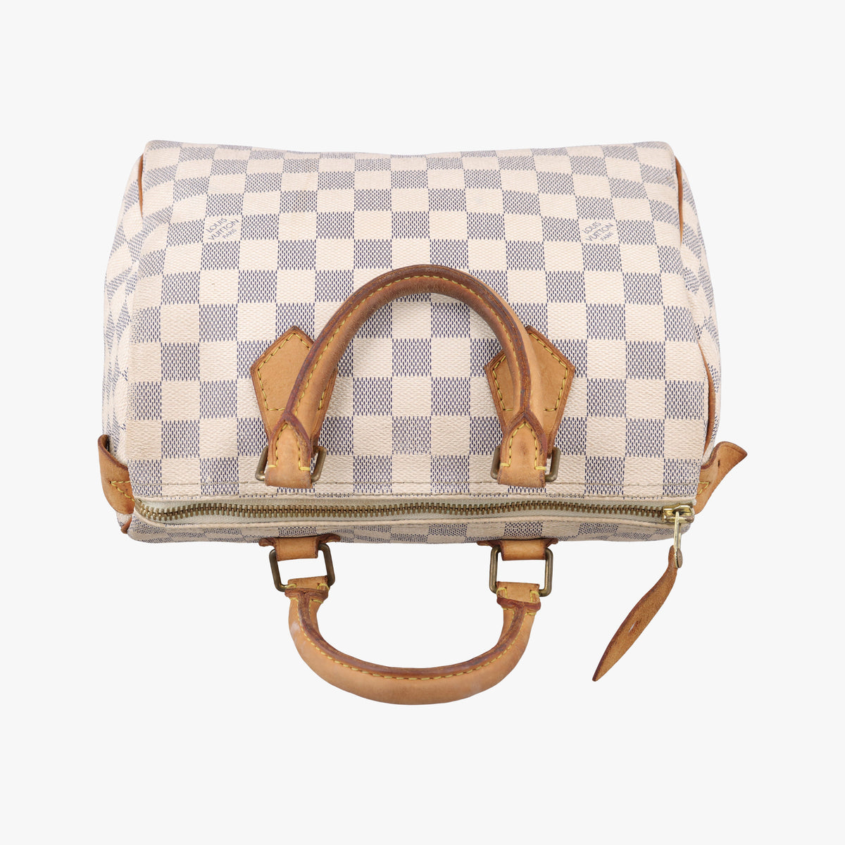 Pre-owned Louis Vuitton Speedy 25 AZUR Damier Canvas N41534 handbag | stylenewstar