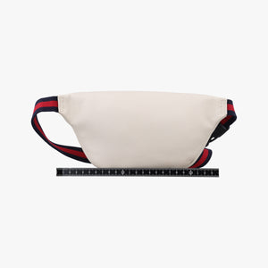 Vintage Gucci Print White Leather 527792 bum bag/waist bag | stylenewstar