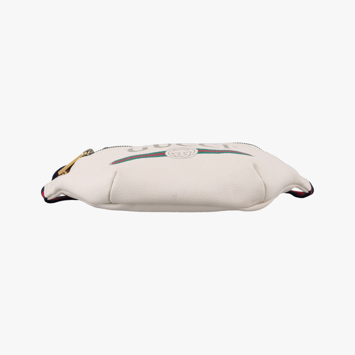 Vintage Gucci Print White Leather 527792 bum bag/waist bag | stylenewstar
