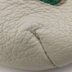 Secondhand Gucci Print White Leather 527792 bum bag/waist bag | stylenewstar