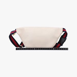 Secondhand Gucci Print White Leather 527792 bum bag/waist bag | stylenewstar