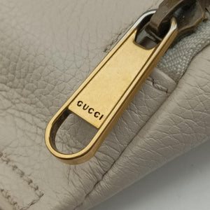 Secondhand Gucci Print White Leather 527792 bum bag/waist bag | stylenewstar