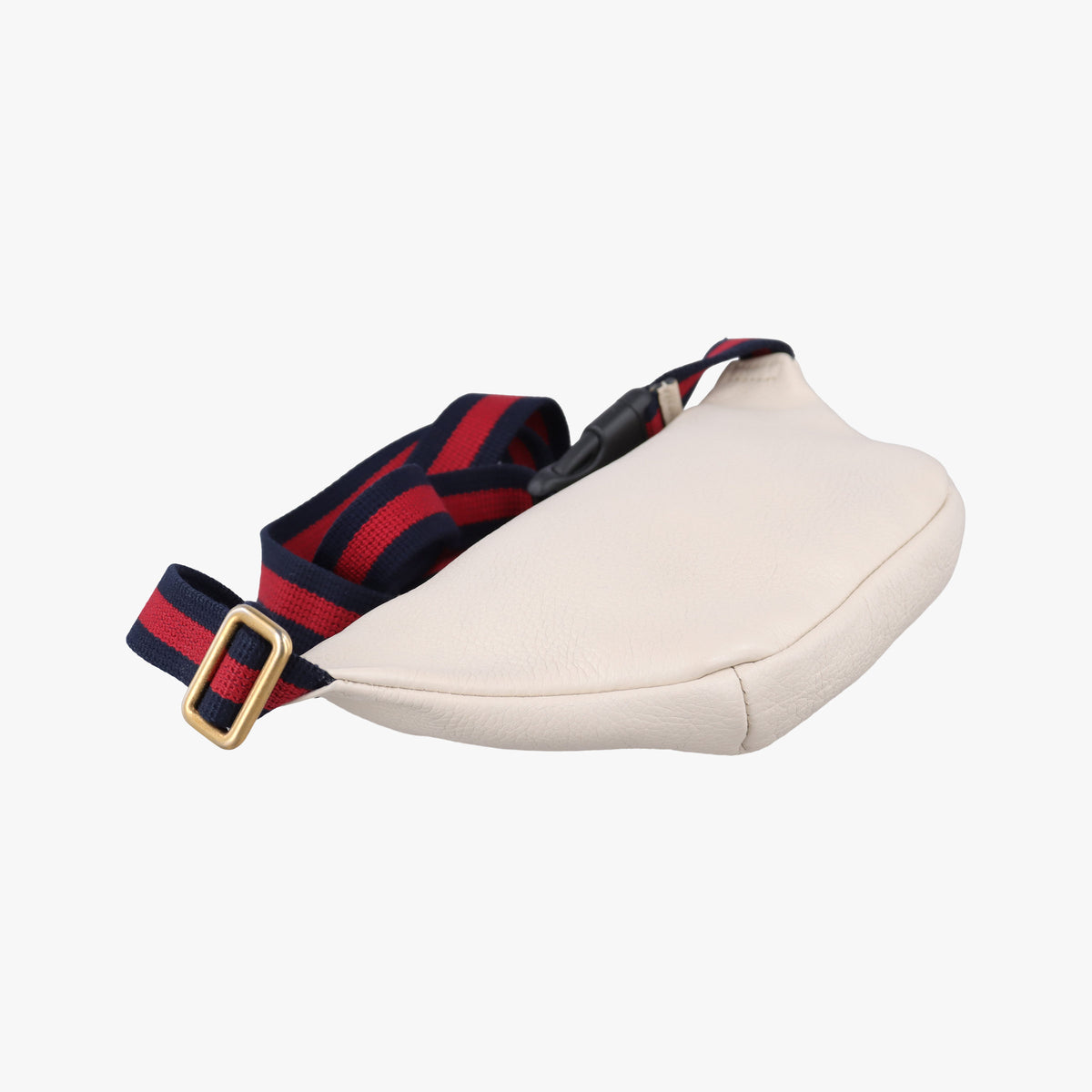 Secondhand Gucci Print White Leather 527792 bum bag/waist bag | stylenewstar