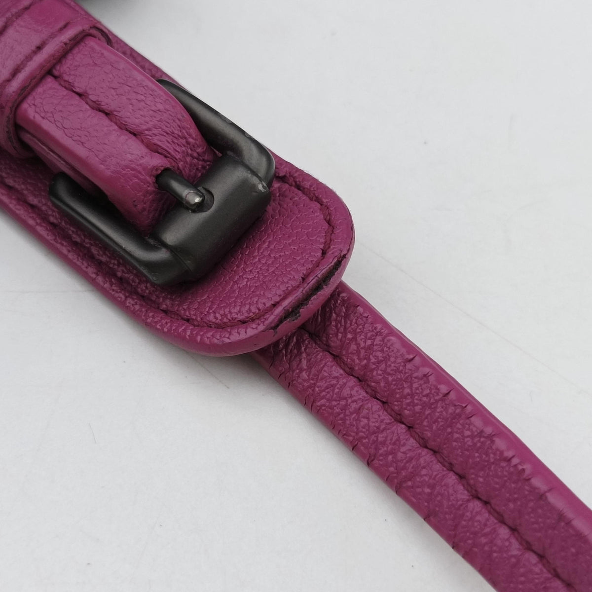 Pre-owned Bottega Veneta NODINI Intrecciato Purple lambskin  shoulderbag | stylenewstar