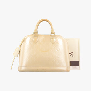 Pre-owned Louis Vuitton ALMA PM CITRINE Vernis M90101 handbag | stylenewstar