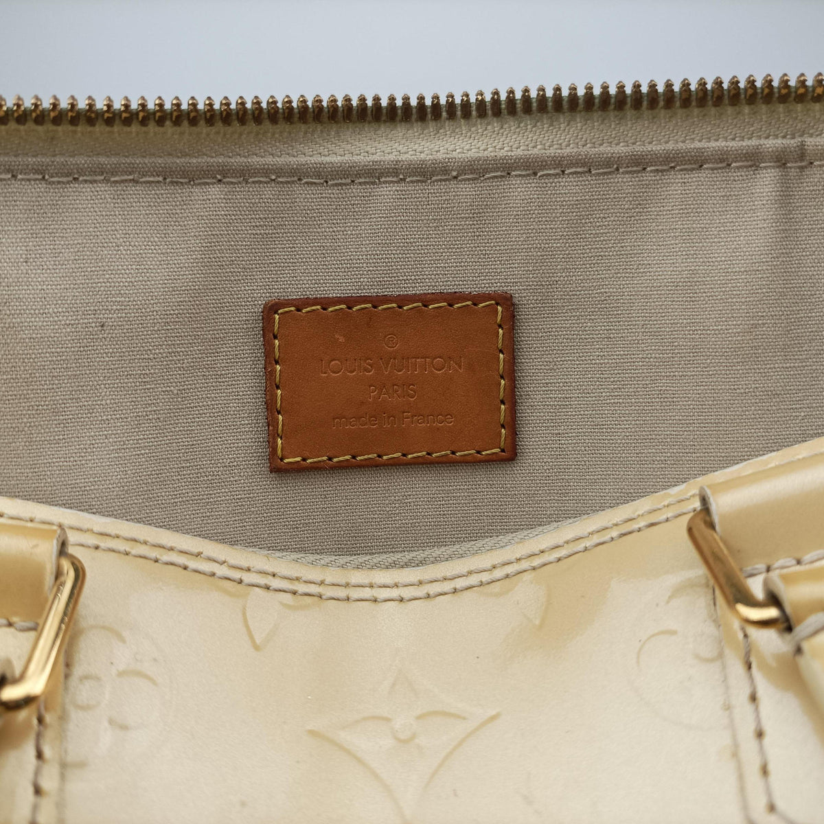 Pre-owned Louis Vuitton ALMA PM CITRINE Vernis M90101 handbag | stylenewstar