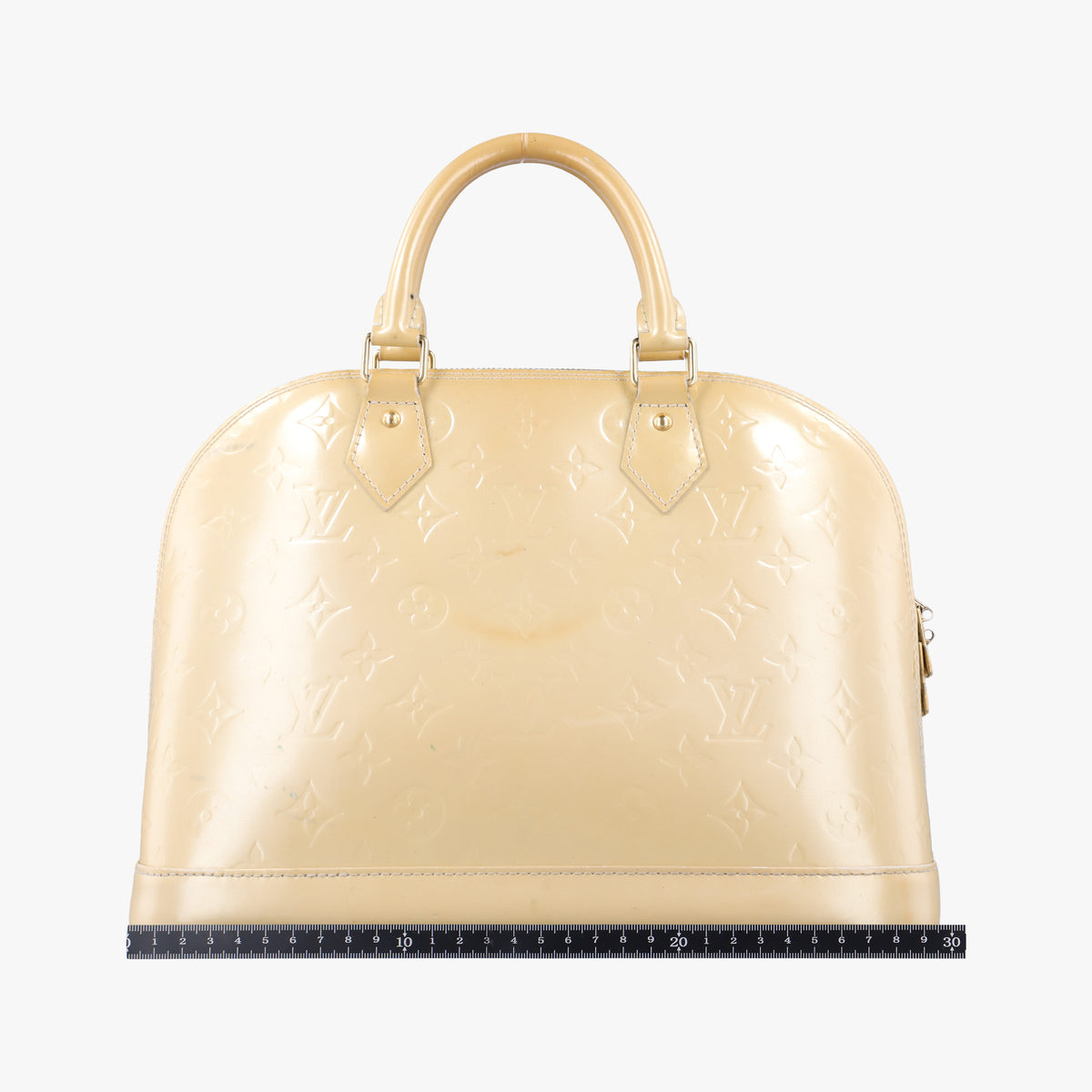 Pre-owned Louis Vuitton ALMA PM CITRINE Vernis M90101 handbag | stylenewstar