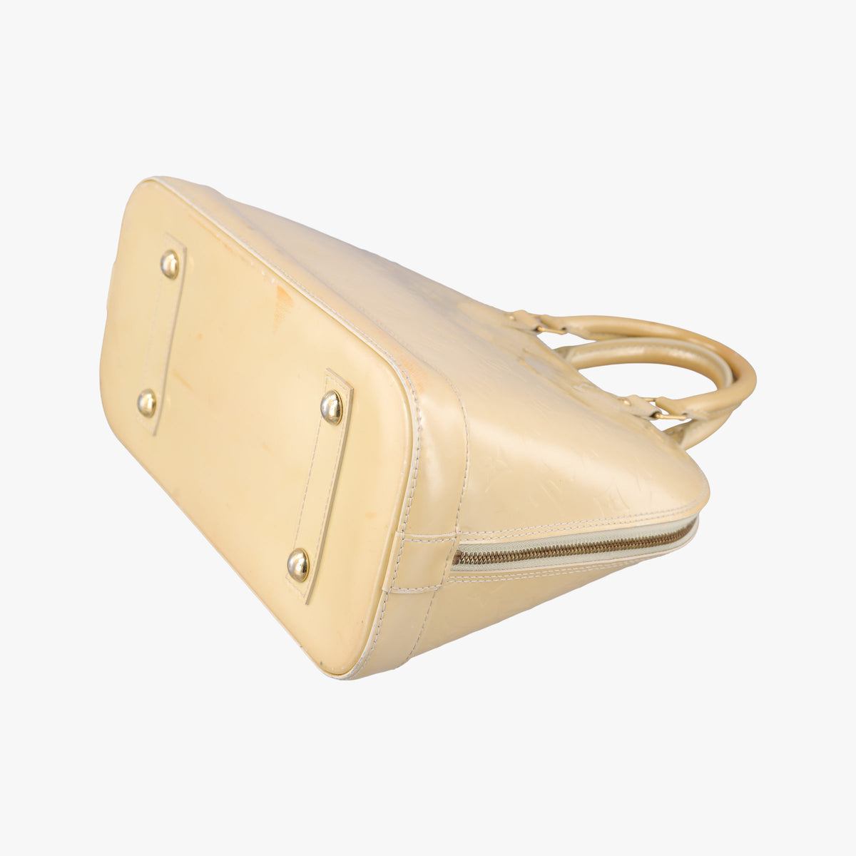 Pre-owned Louis Vuitton ALMA PM CITRINE Vernis M90101 handbag | stylenewstar