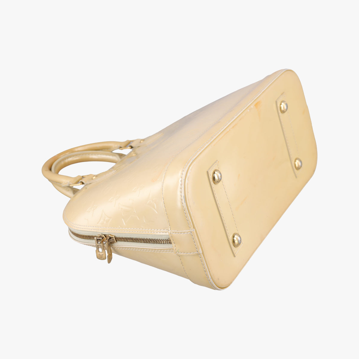 Pre-owned Louis Vuitton ALMA PM CITRINE Vernis M90101 handbag | stylenewstar