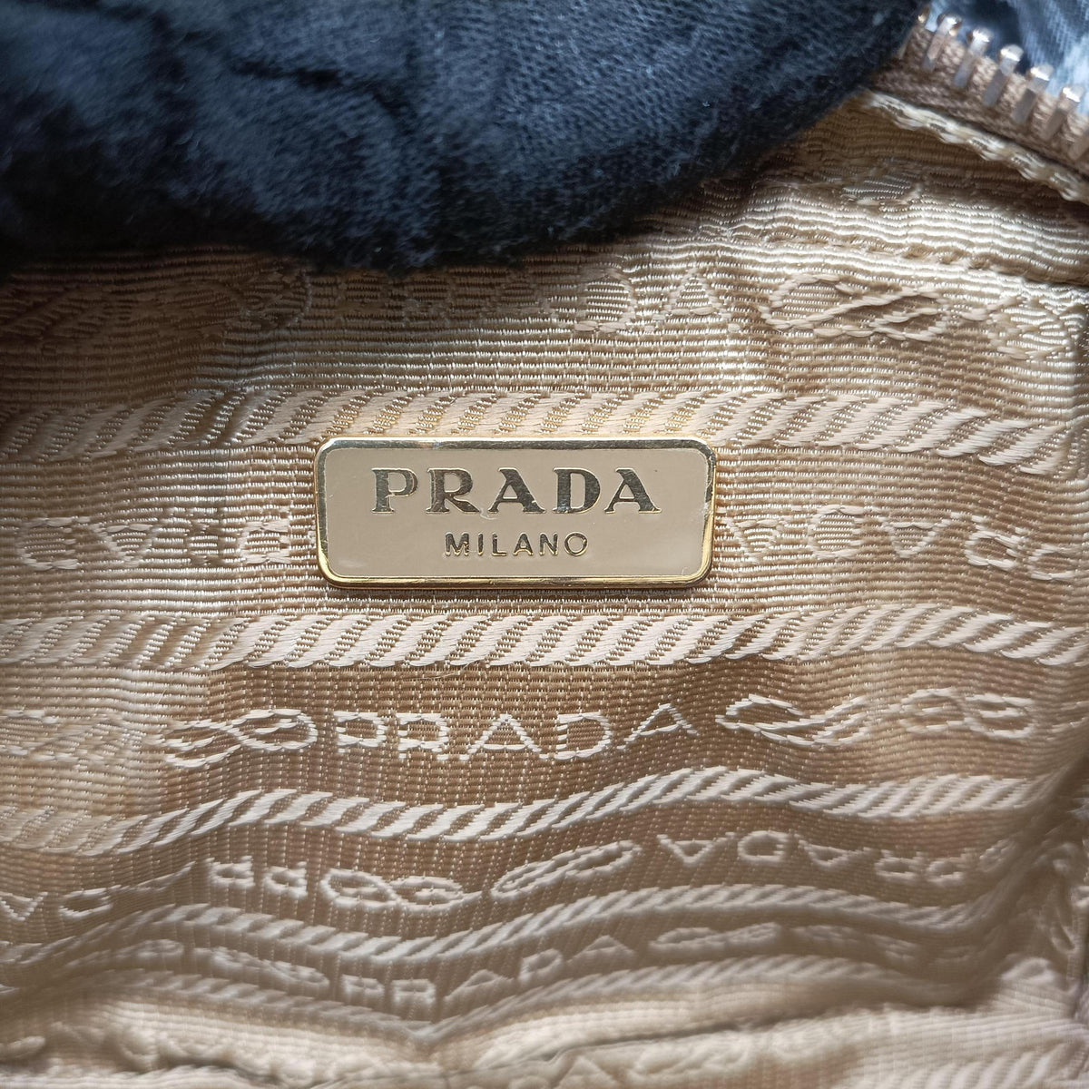 Secondhand Prada Mini Bauletto Golden Metallic Vitello Leather BL0705  shoulderbag | stylenewstar