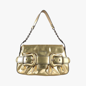 Vintage Fendi B bis Golden patent 8BR551 shoulderbag | stylenewstar