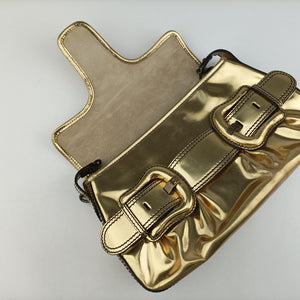 Vintage Fendi B bis Golden patent 8BR551 shoulderbag | stylenewstar