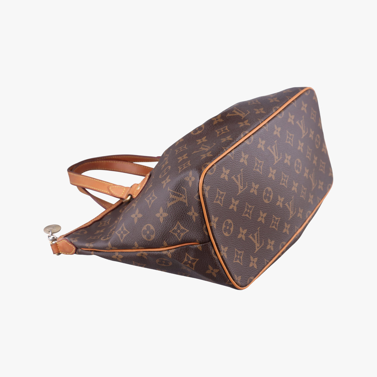 Pre-owned Louis Vuitton PALERMO PM brown Monogram Canvas M40145 shoulderbag | stylenewstar
