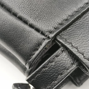 Pre-owned Fendi Micro Peekaboo Black×multi Leather 8M0355 shoulderbag | stylenewstar
