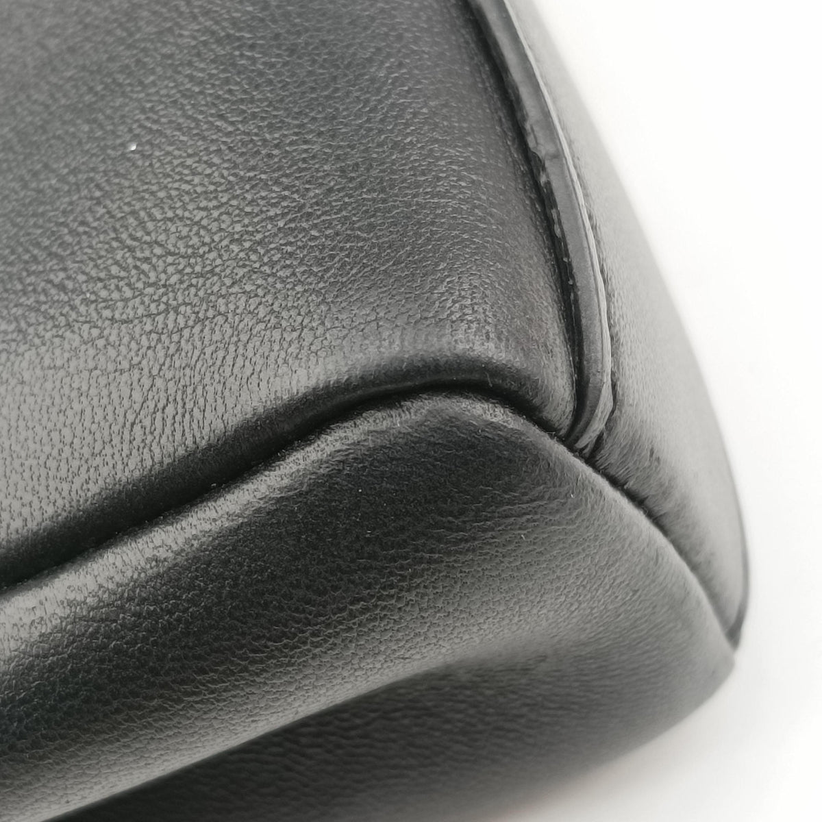 Pre-owned Fendi Micro Peekaboo Black×multi Leather 8M0355 shoulderbag | stylenewstar