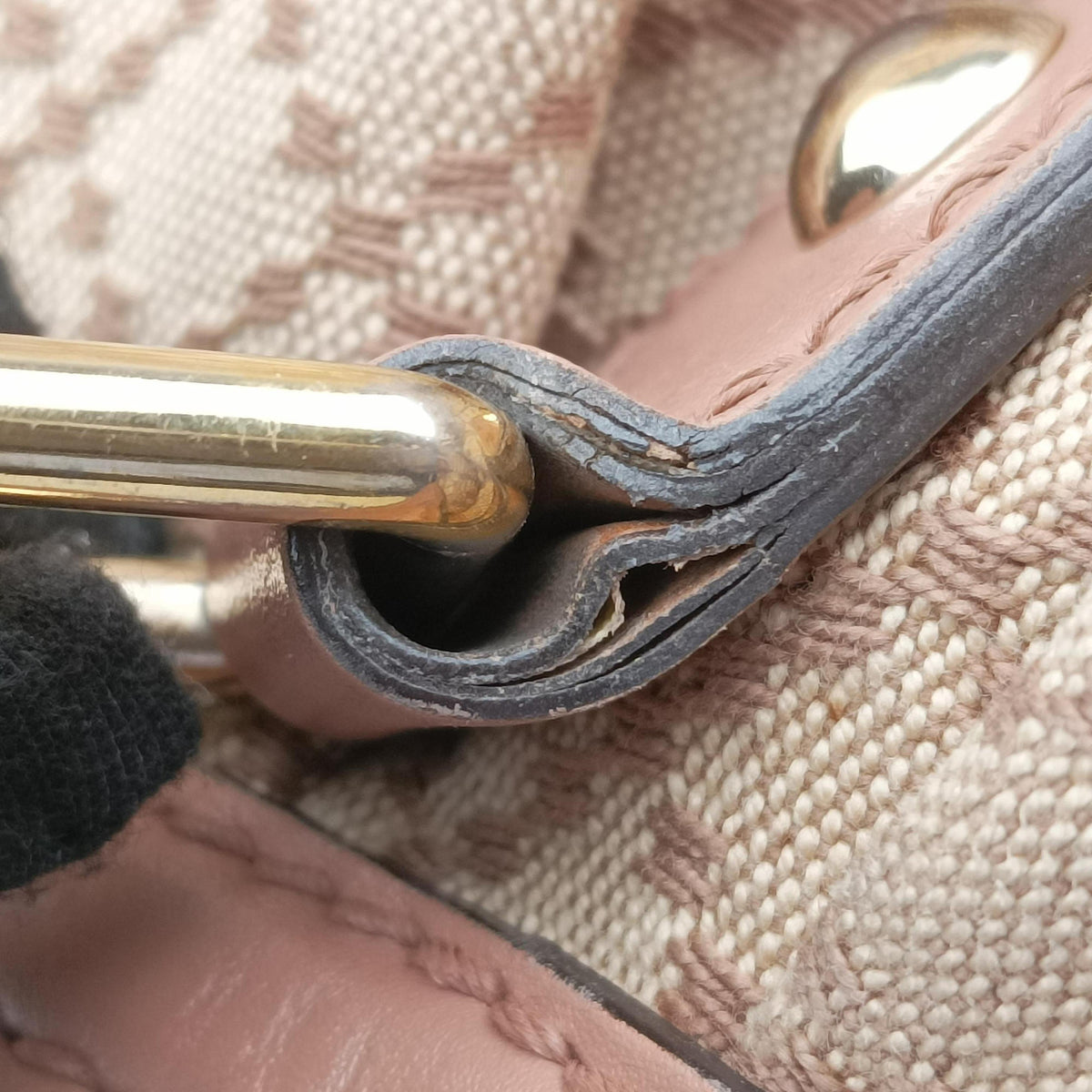 Secondhand Gucci Sukey Beige Canvas×Leather 247902 shoulderbag | stylenewstar