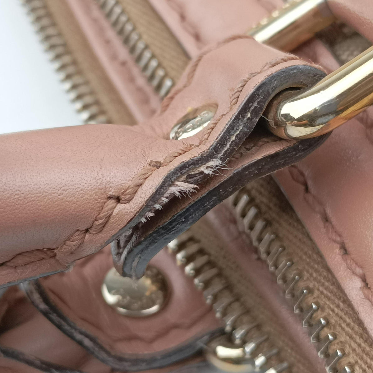 Secondhand Gucci Sukey Beige Canvas×Leather 247902 shoulderbag | stylenewstar