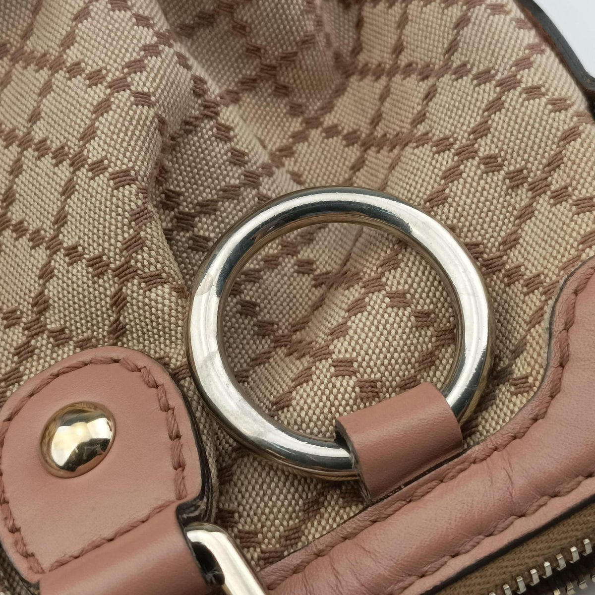 Secondhand Gucci Sukey Beige Canvas×Leather 247902 shoulderbag | stylenewstar