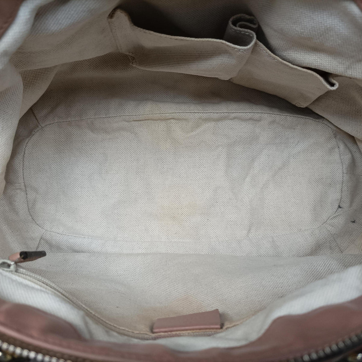Secondhand Gucci Sukey Beige Canvas×Leather 247902 shoulderbag | stylenewstar